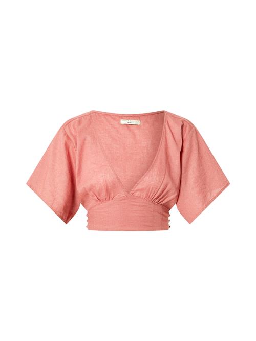 Se Gina Tricot Bluse 'Sol'  pastelrød ved About You