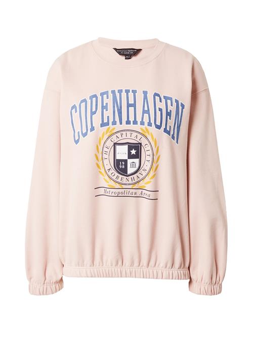 Dorothy Perkins Sweatshirt  blå / pastelpink / sort / hvid