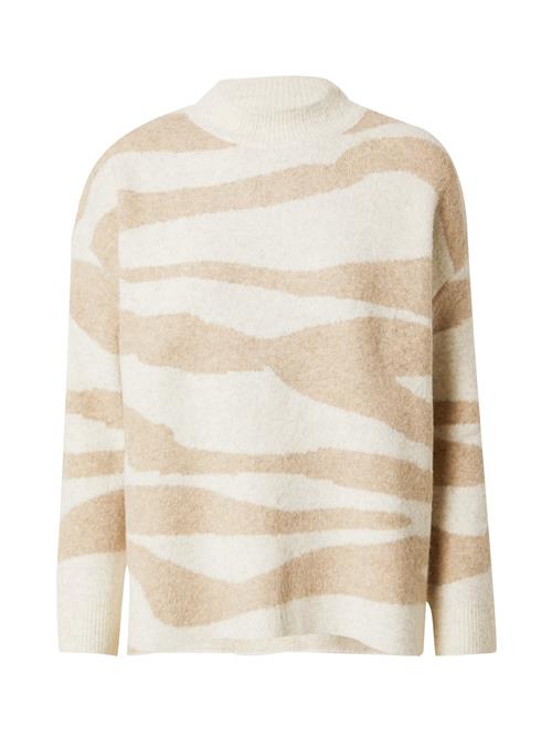 Se Designers Society Pullover 'EVERENIA'  sand / hvid ved About You