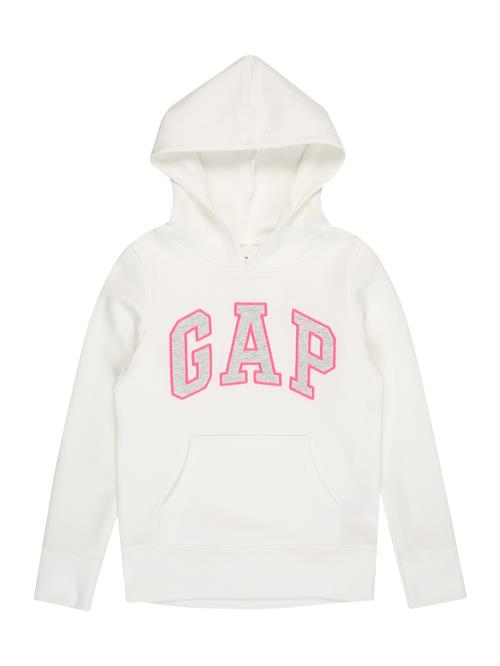 Se GAP Sweatshirt  grå-meleret / pink / hvid ved About You