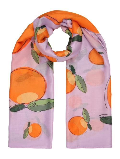 Karolina Kurkova Originals Sjal 'LULU PAREO'  mørkegrøn / pastellilla / orange