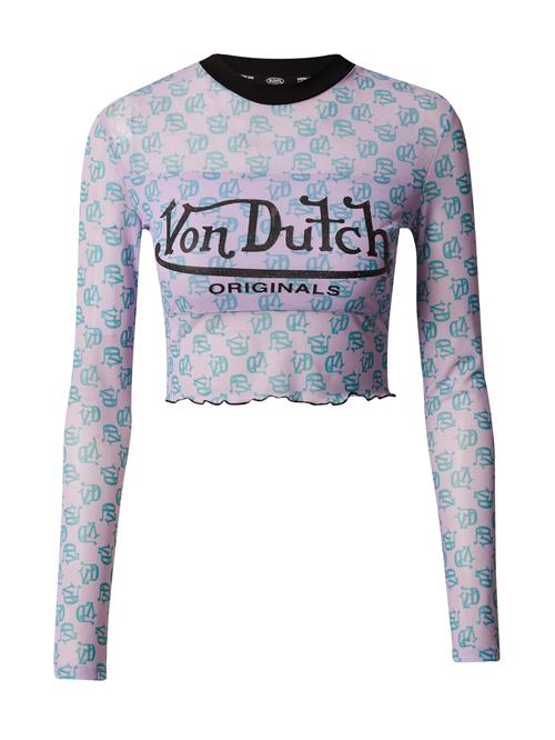 Von Dutch Originals Shirts 'AKELA'  jade / lyserød / sort