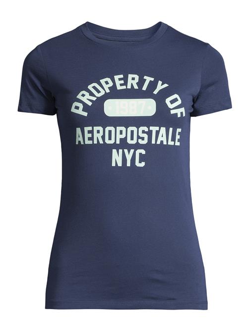 Se AÉROPOSTALE Shirts  navy / pastelgrøn ved About You