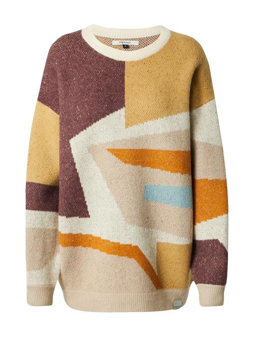 Se Iriedaily Pullover 'Fady'  beige / sand / mørkeorange / burgunder ved About You