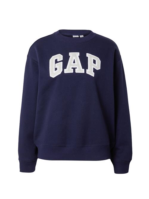 GAP Sweatshirt 'HERITAGE'  navy / lysegrå / hvid