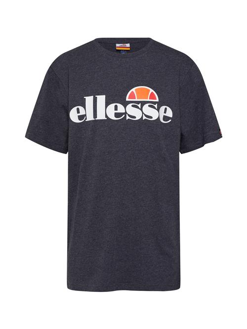 Se ELLESSE Shirts 'Albany'  mørkegrå / mandarin / grenadine / hvid ved About You