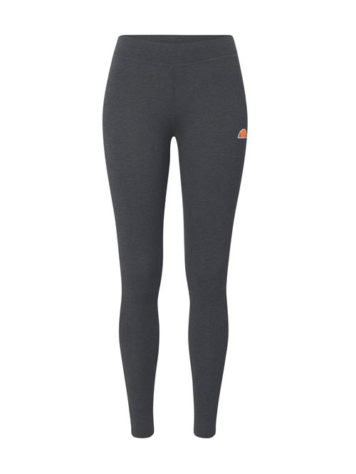 Se ELLESSE Leggings 'Solos 2'  mørkegrå / orange / mørkeorange / hvid ved About You