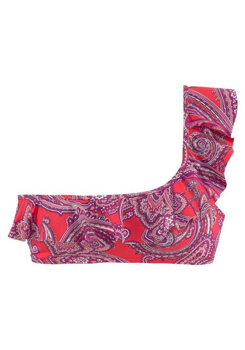 LASCANA Bikinioverdel  lilla / pink / hvid