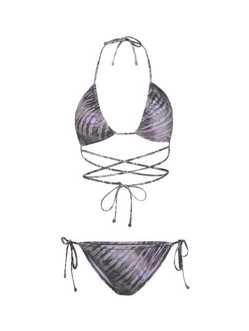 O'NEILL Bikini 'Becca'  grå / lysegrå / lilla