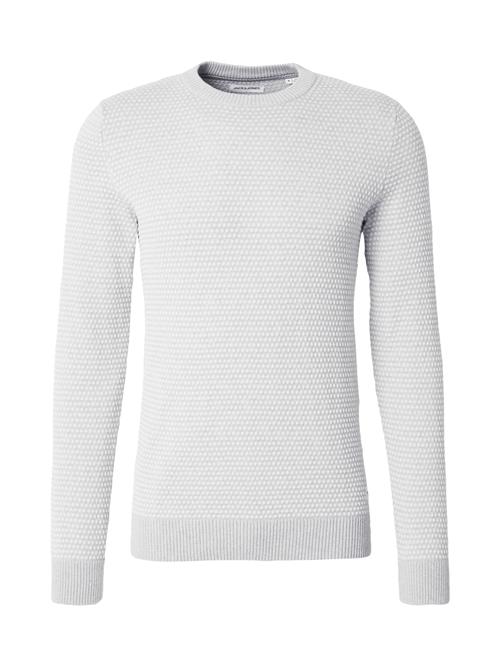 Se JACK & JONES Pullover 'Atlas'  lysegrå / hvid ved About You