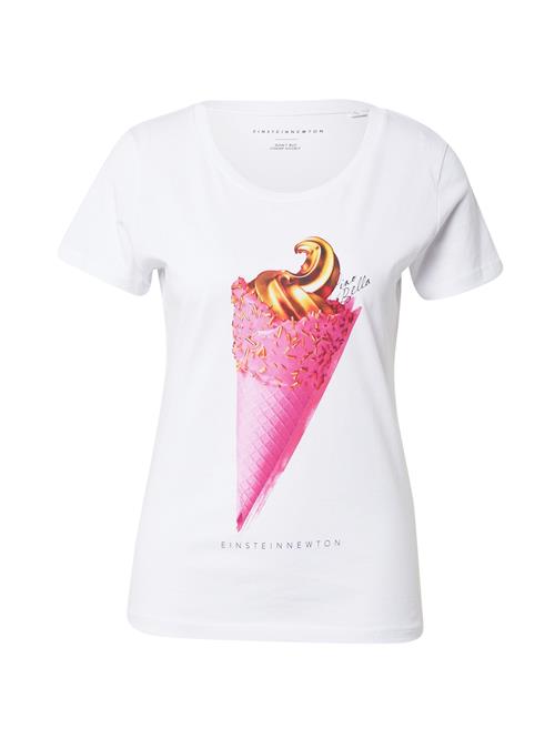 Se EINSTEIN & NEWTON Shirts 'Golden Ice'  guld / pink / hvid ved About You