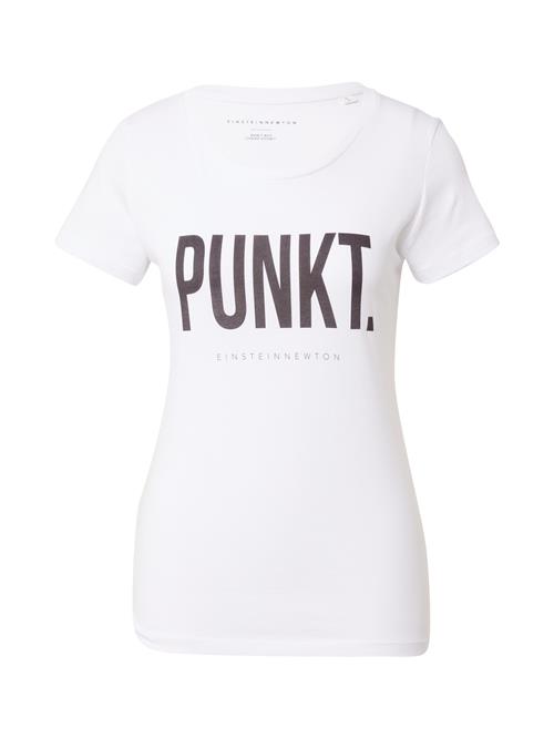 EINSTEIN & NEWTON Shirts 'Punkt'  sort / hvid