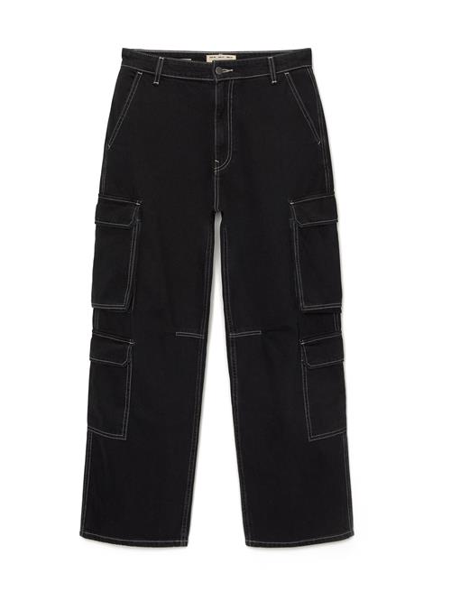 Pull&Bear Cargojeans  black denim