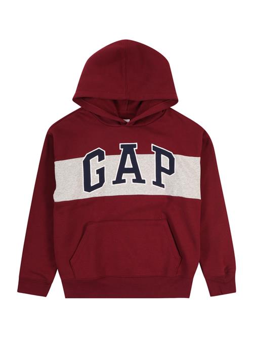 GAP Sweatshirt  mørkeblå / grå-meleret / carminrød / hvid