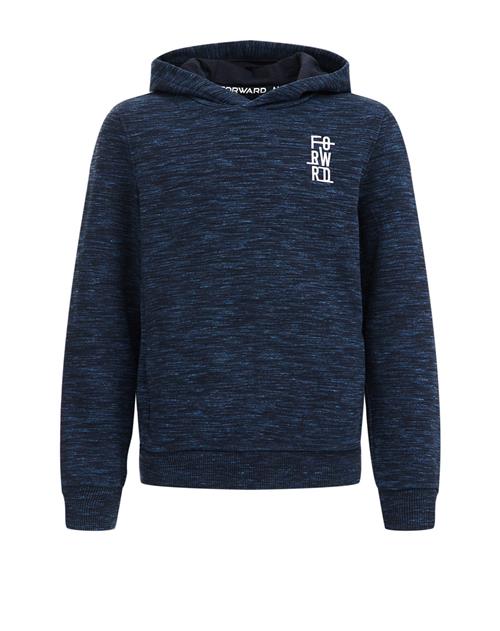 Se WE Fashion Sweatshirt  mørkeblå / hvid ved About You