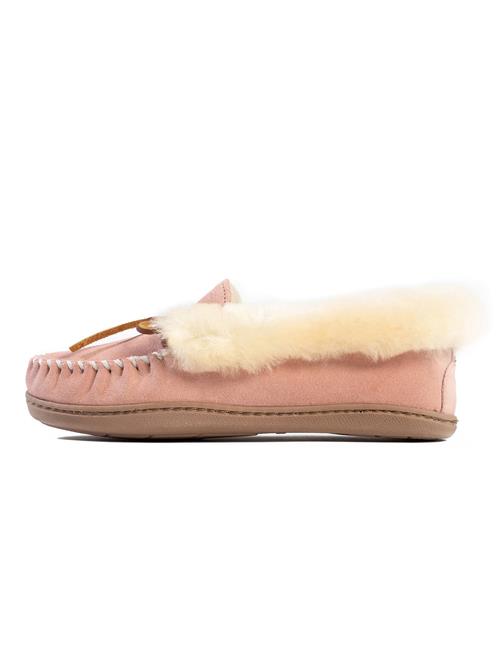 Se Minnetonka Mokassin 'Alpine'  champagne / lysebeige ved About You