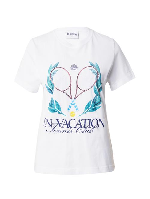 On Vacation Club Shirts  blå / brun / grøn / hvid