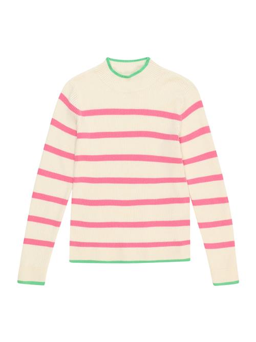 KIDS ONLY Pullover 'Gibi'  beige / grøn / pink