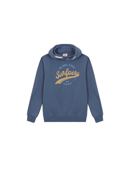 Scalpers Sweatshirt 'Wild'  dueblå / sennep