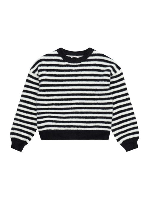 ONLY GIRLS Pullover 'Piumo'  sort / hvid
