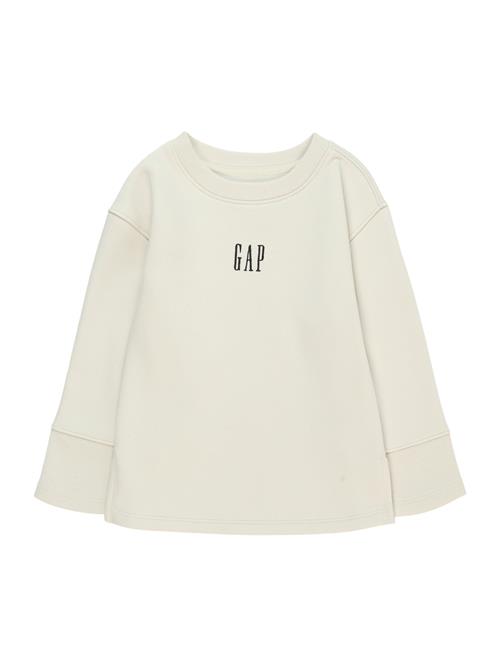 GAP Sweatshirt  creme / sort