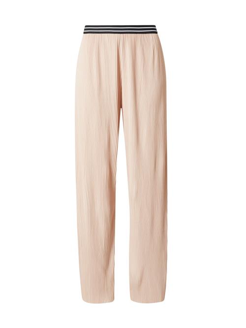 River Island Bukser  lysebeige / sort / hvid