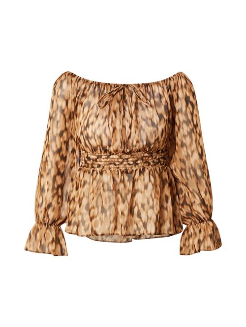 River Island Bluse  brun / lysebrun