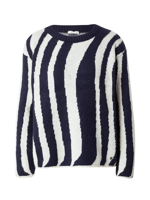 Key Largo Pullover 'WOOD'  navy / hvid