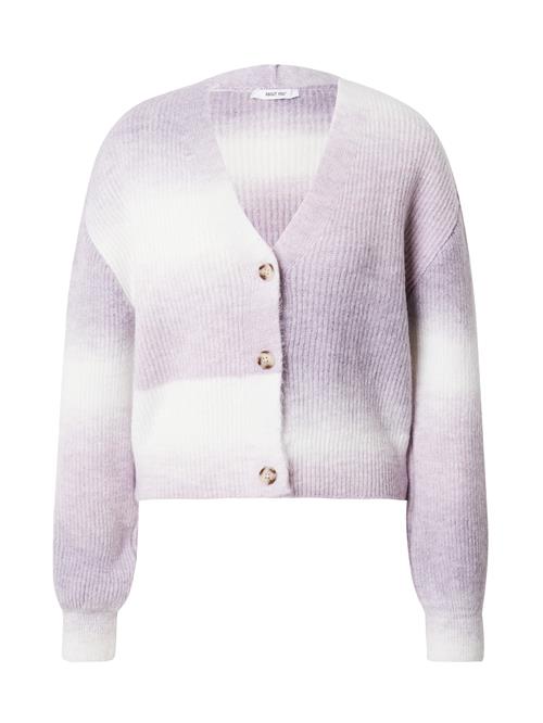 ABOUT YOU Cardigan 'Silva'  lilla / blandingsfarvet / offwhite