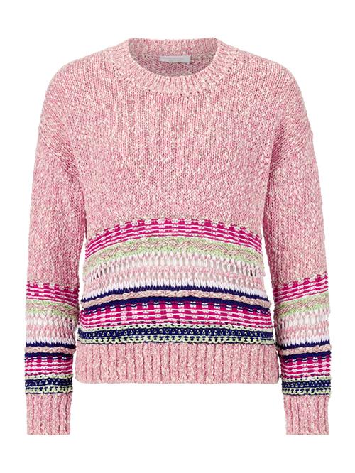 Se Rich & Royal Pullover  blå / lysegrøn / mørk pink / rødmeleret ved About You