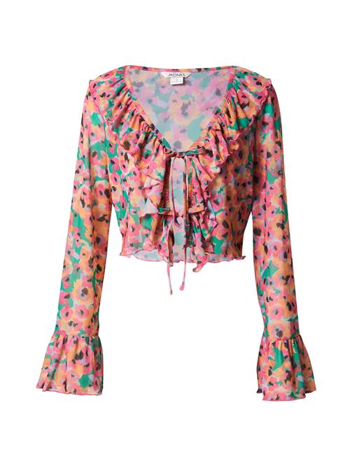 Se Monki Bluse  blandingsfarvet / pink ved About You