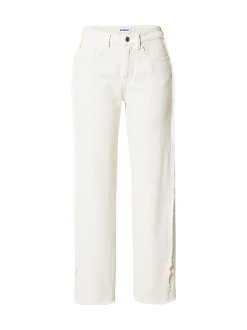 WEEKDAY Jeans 'Francy'  white denim