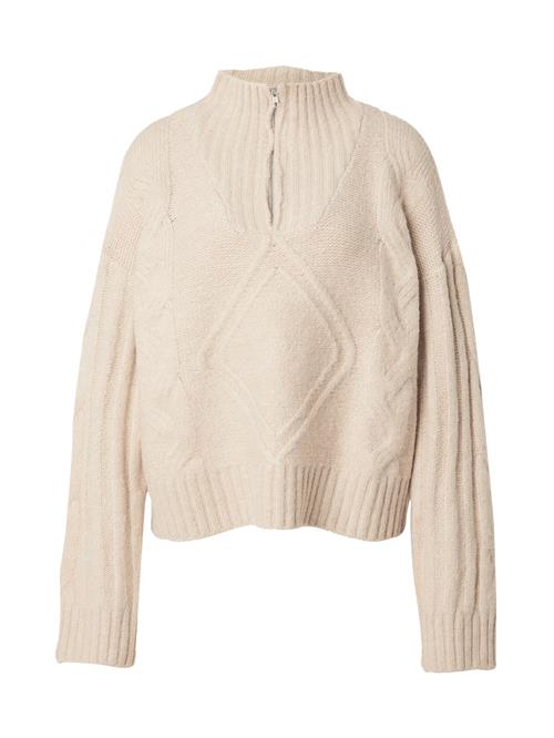 Se Warehouse Pullover 'Cable Funnel'  beige ved About You