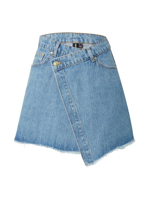 SOMETHINGNEW Nederdel 'WENDA'  blue denim