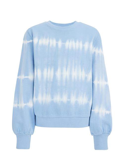 Se WE Fashion Sweatshirt  lyseblå / hvid ved About You