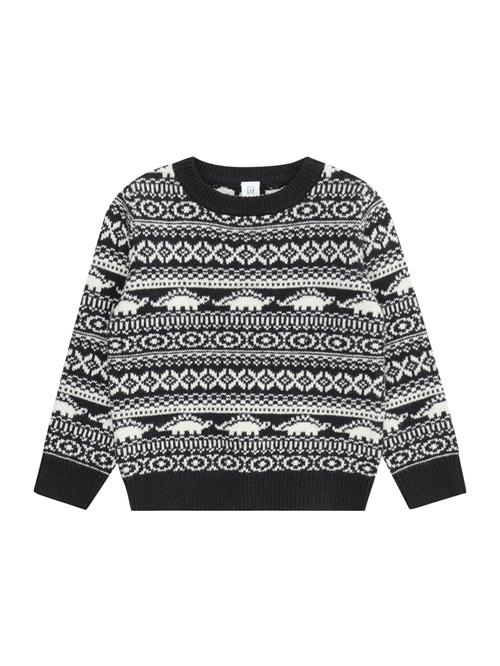 Se GAP Pullover 'FAIRISLE'  navy / hvid ved About You