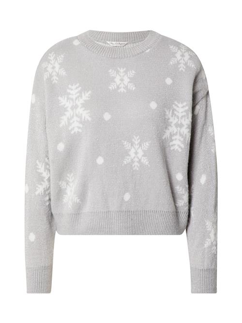 Se Miss Selfridge Pullover  lysegrå / sølv / hvid ved About You