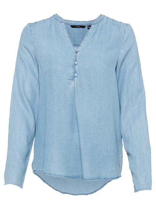 VERO MODA Bluse 'VMVIVIANA'  blå