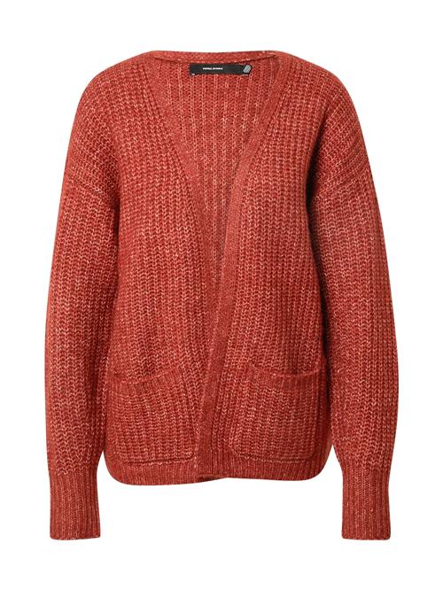 VERO MODA Cardigan 'Daisy'  mørkerød