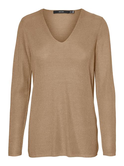 VERO MODA Pullover 'NEWLEXSUN'  mørkebeige