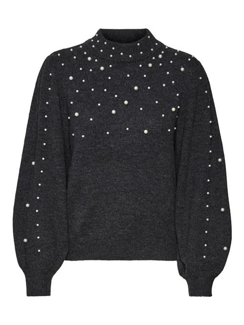 Se VERO MODA Pullover  grafit / perlehvid ved About You