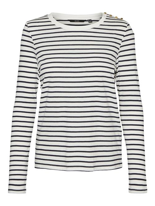 VERO MODA Shirts 'VMLEXIE APRIL'  sort / hvid