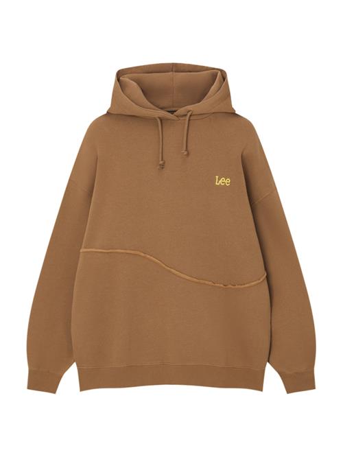 Se Pull&Bear Sweatshirt  brun / gul ved About You