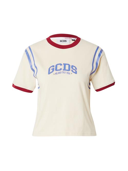 GCDS Shirts  royalblå / carminrød / uldhvid