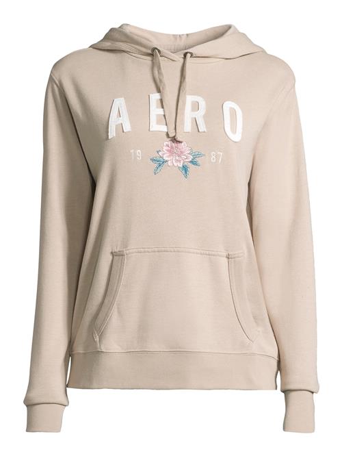 AÉROPOSTALE Sweatshirt  beige / grøn / lys pink / hvid