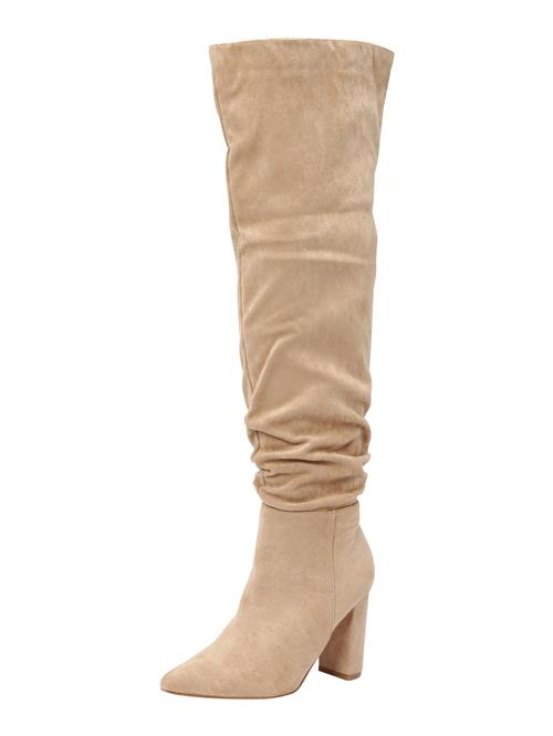 Se Dorothy Perkins Overknees  ecru ved About You