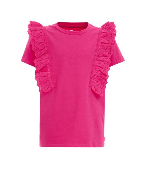 WE Fashion Bluser & t-shirts  mørk pink