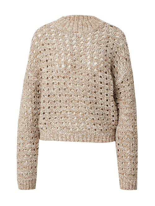 Se Guido Maria Kretschmer Women Pullover 'Celina'  beige / sølv / hvid ved About You