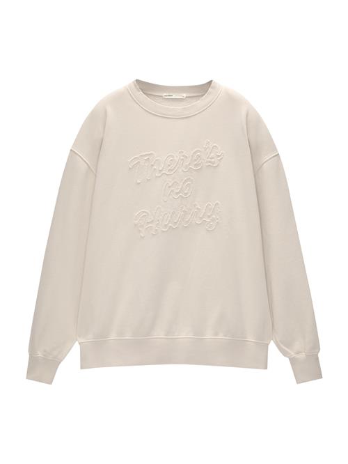 Pull&Bear Sweatshirt  ecru