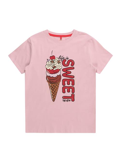 Se The New Bluser & t-shirts 'Jory'  creme / brun / pink / rød ved About You